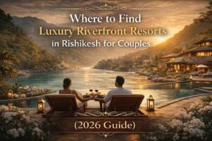 luxury riverfront resorts in rishikesh for couples with scenic ganga view and romantic stay.
